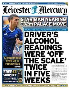 Leicester Mercury - 21 August 2025