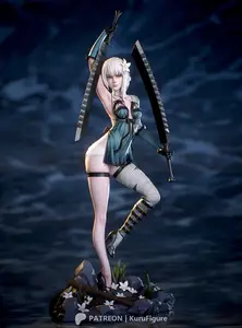 Kuru Figure  Kaine from Nier Replicant  3D Model