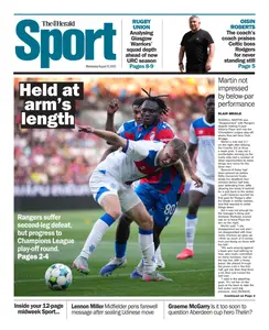 The Herald Sport (Scotland) - 13 August 2025