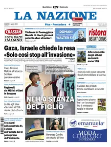 La Nazione Pisa Pontedera - 8 Agosto 2025