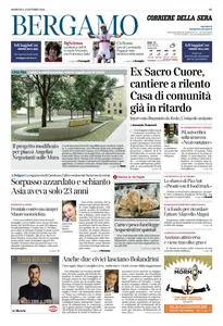 Corriere della Sera Bergamo - 12 Ottobre 2025