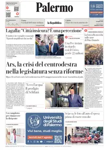 la Repubblica Palermo - 25 Luglio 2025