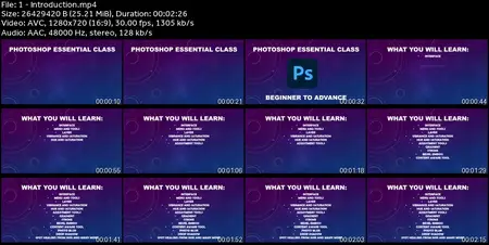Essential Photoshop Course for Beginner To Advanced