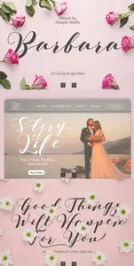 EE - Barbara  A Classy Script Font 3ADAKUY