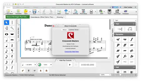 Crescendo Masters 10.56 Multilingual macOS