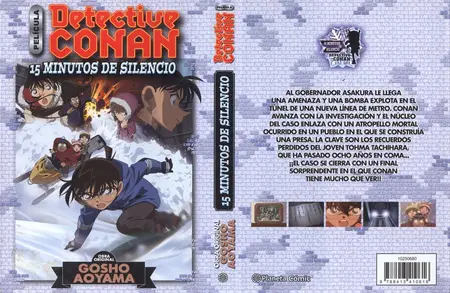 Detective Conan - Anime Comic.- 15 Minutos de Silencio (Película 15)