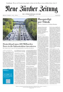 Neue Zürcher Zeitung International - 15 Mai 2024