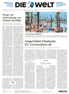 Die Welt - 22 Juli 2024