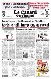 Le Canard enchaîné - 30 Juillet 2025