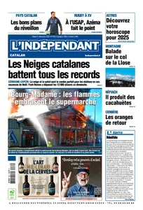 L'Indépendant - 31 Décembre 2024