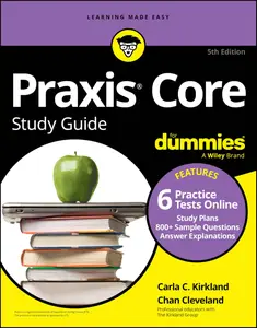 Praxis Core Study Guide For Dummies, 5th Edition