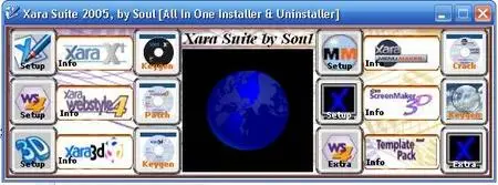 Xara Suite 2005 All in One Templates Webstyle & ScreenMaker 3d