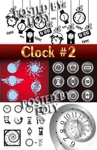Vector Clock #2 - Stock Vector