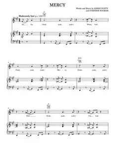 Mercy - Duffy (Piano-Vocal-Guitar)