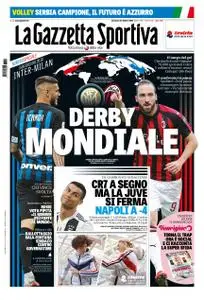 La Gazzetta dello Sport – 21 ottobre 2018