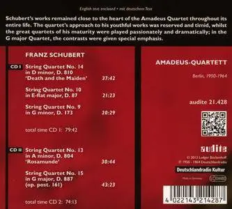 Amadeus Quartet - The RIAS Recordings Vol. II: Schubert (2CDs, 2013)