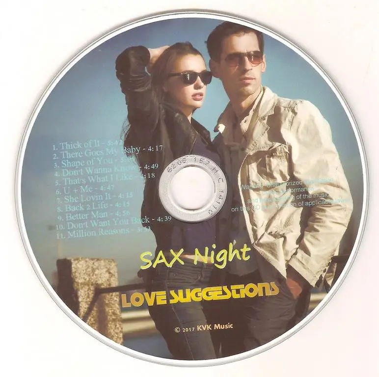 Konstantin Klashtorni - Love Suggestions: Sax Night (2017)