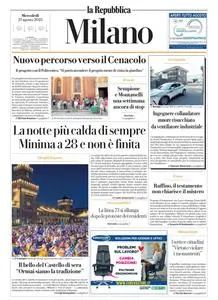 la Repubblica Milano - 23 Agosto 2023