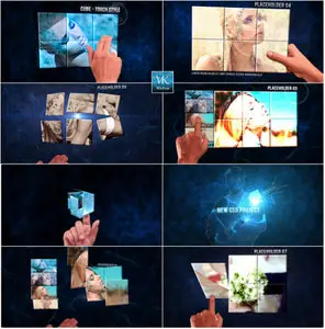 Cube Touch Style - Project for After Effects (VideoHive)