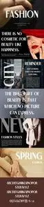 Fashion Elegant Sans Serif Font