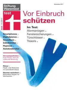 Warentest - November 2017