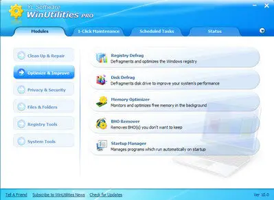 WinUtilities Professional Edition 10.0 