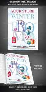 GraphicRiver Winter Promotional Flyer / Magazine AD