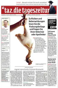 Tageszeitung TAZ vom 10 Januar 2012