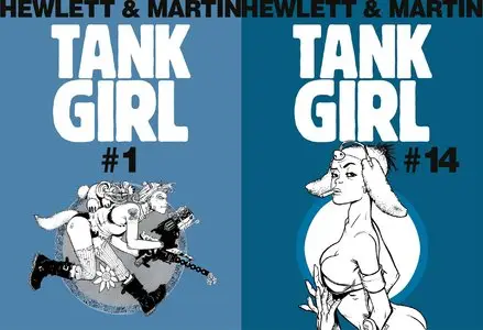 Tank Girl Classic #1-14 (2012) Complete