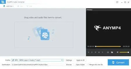 AnyMP4 Audio Converter 7.2.12 Multilingual Portable