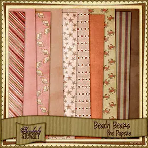 Scrap  Kit: Beach Bears