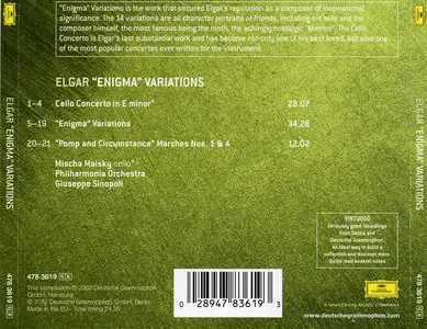 Mischa Maisky, Giuseppe Sinopoli - Edward Elgar: Cello Concerto, 'Enigma' Variations, 'Pomp and Circumstance' (2012)