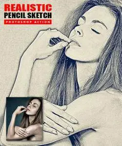 GraphicRiver - Realistic Pencil Sketch Photoshop Action
