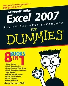 Excel 2007 All-in-One Desk Reference For Dummies [Repost]