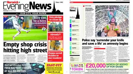 Norwich Evening News – November 17, 2021