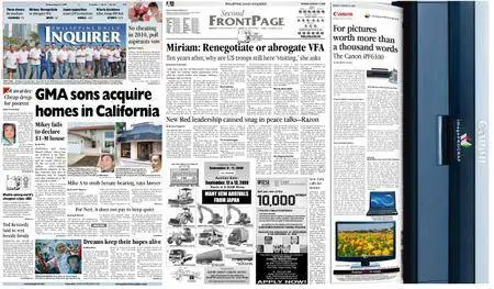 Philippine Daily Inquirer – August 31, 2009