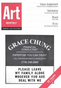 Art Monthly - October 2001 | No 250