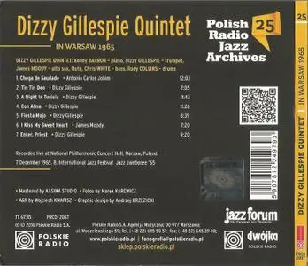 Dizzy Gillespie - In Warsaw 1965 (2016) {Polskie Radio PRCD 2057}