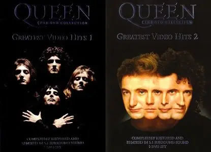 Queen - Greatest Video Hits 1 & 2 (2002/2003) (2xDVD5/2xDVD9) Re-up