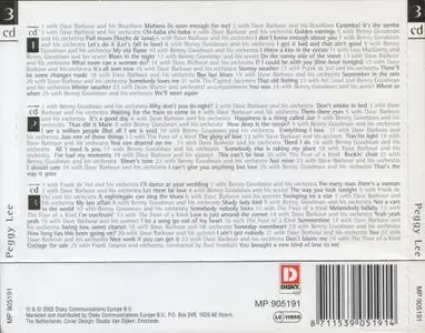 Peggy Lee - Golden Greats (2002) [3CD Box Set]