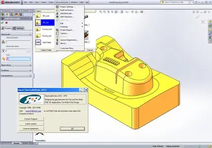 R&B ElectrodeWorks 2012 SP0 for SolidWorks 2011-2012