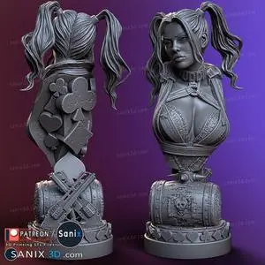 Harley Quinn Bust