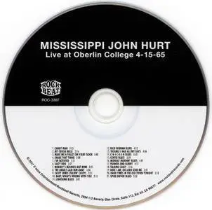 Mississippi John Hurt - Live At Oberlin College 4-15-65 (2017)