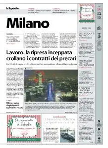 la Repubblica Milano - 10 Dicembre 2018