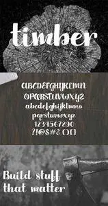 Timber Font