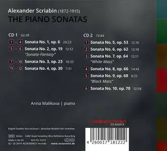 Anna Malikova - Scriabin: The Piano Sonatas (2014) [Official Digital Download 24/96]