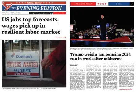 Chicago Tribune Evening Edition – November 04, 2022