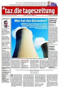 Die Tageszeitung TAZ vom 13 April 2011
