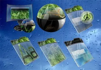 PNG Glass Icons