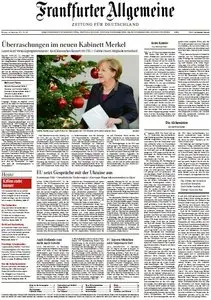 Frankfurter Allgemeine Zeitung vom Montag, 16. Dezember 2013